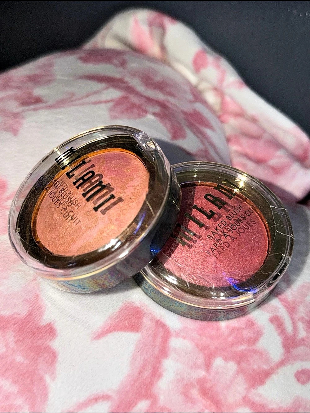 2pk Milani Rose Powder Blush Pink Powder Blush Duo NWT
